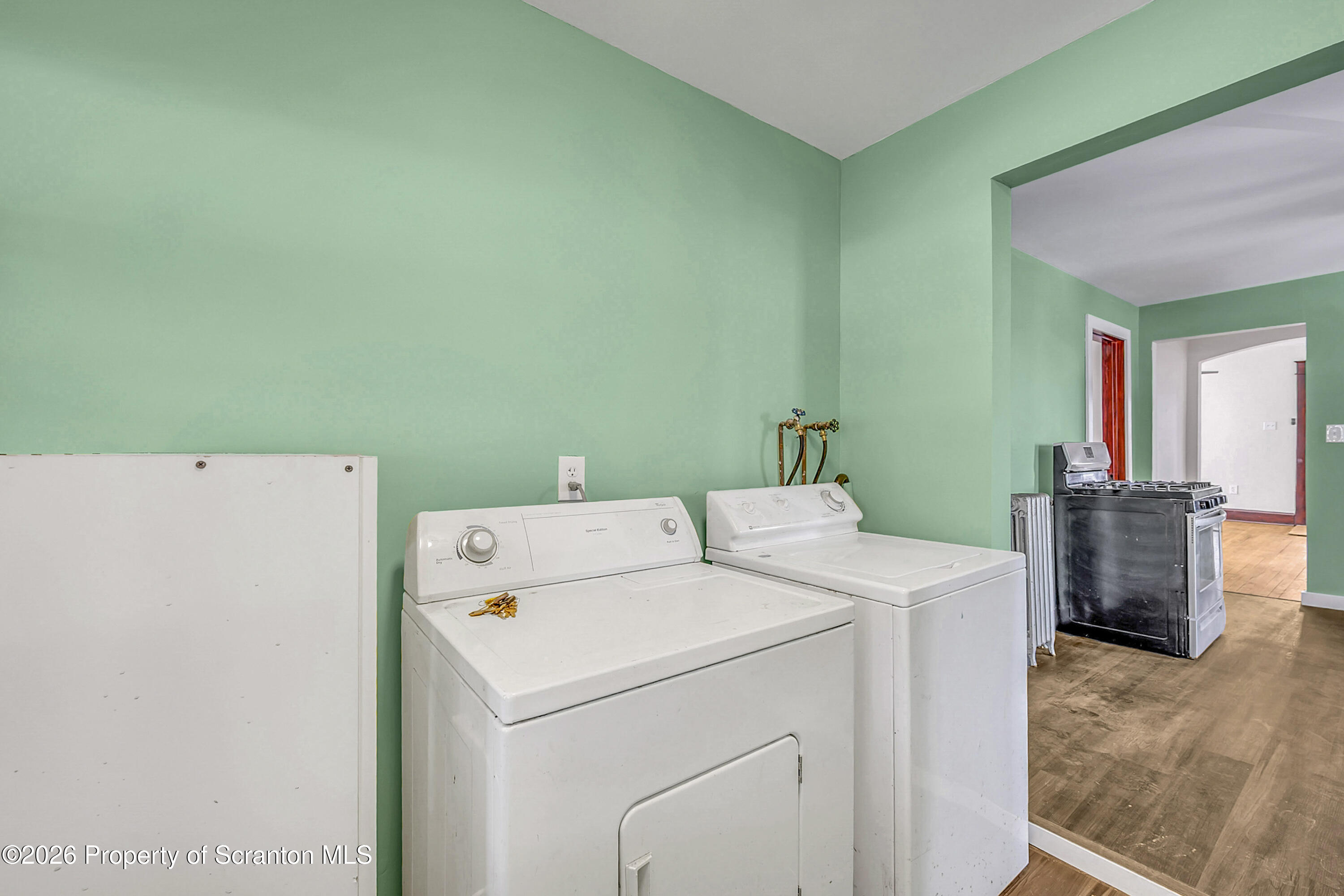 2309 Ash Street Scranton, PA 18510 - Photo 16 of 46 a utility room with dryer and washer
