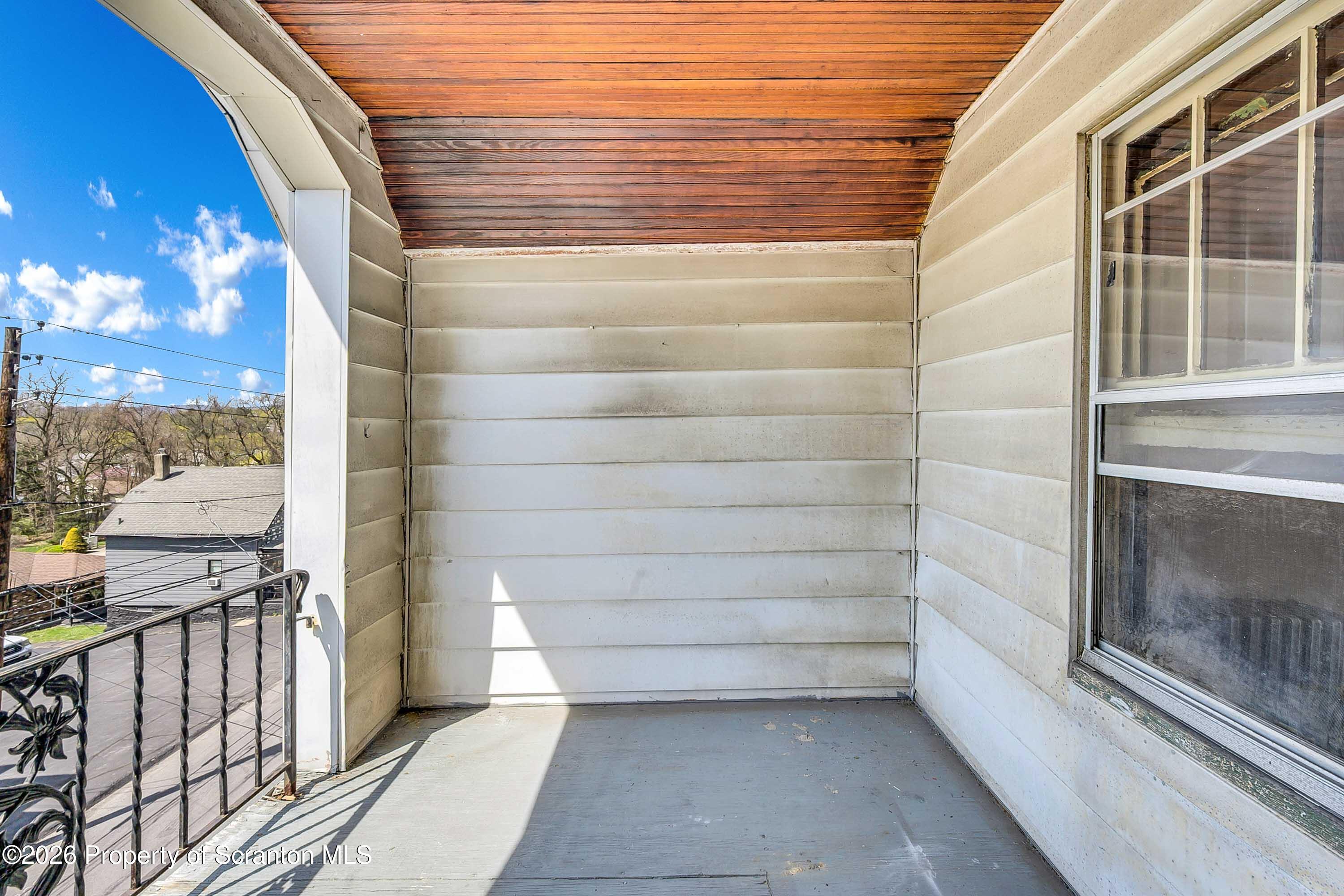 2309 Ash Street Scranton, PA 18510 - Photo 3 of 46 a view of a balcony with door