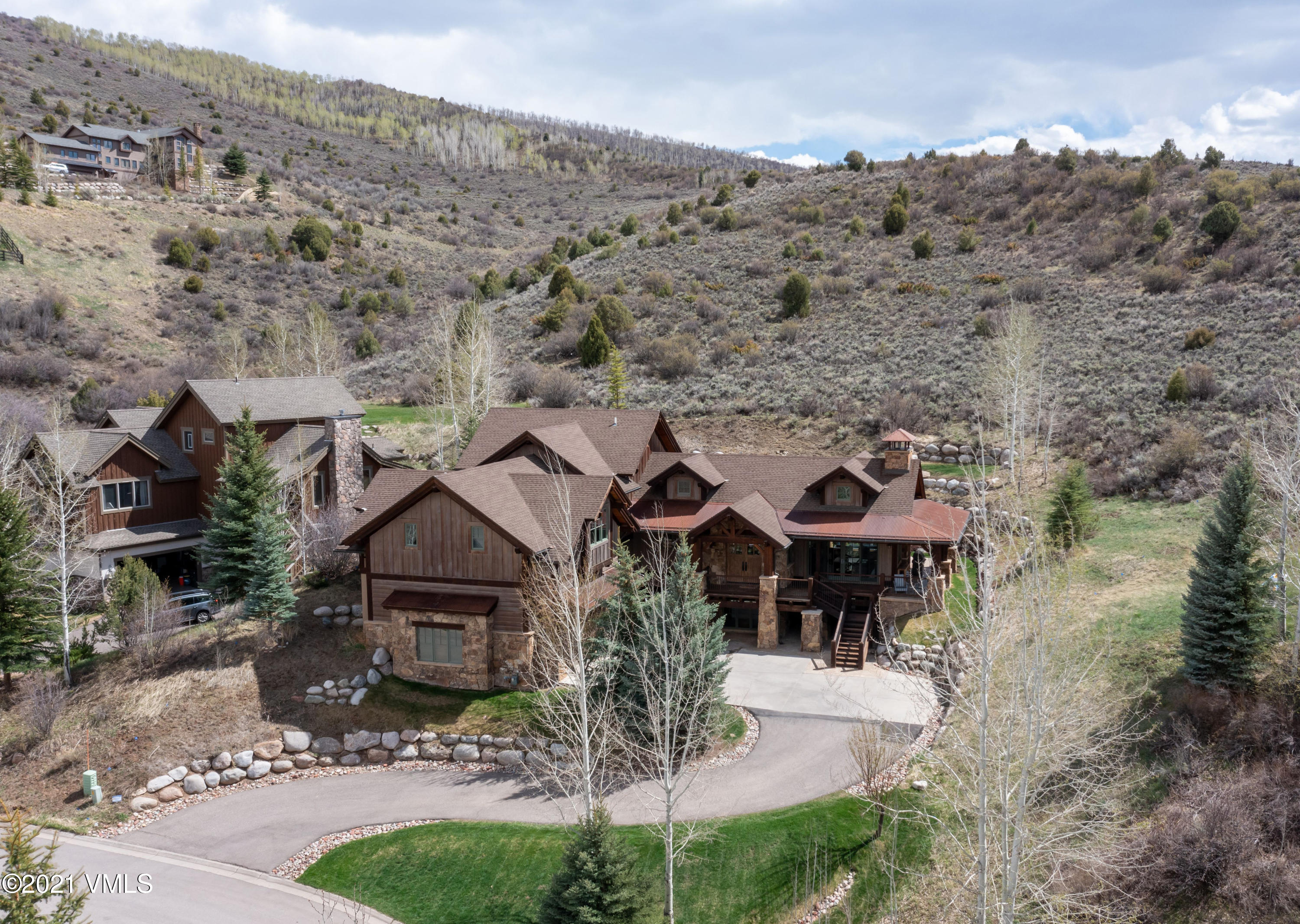 204 Remington Trail Edwards, CO 81632 - Photo 29 of 30 an aerial view of a house with a yard