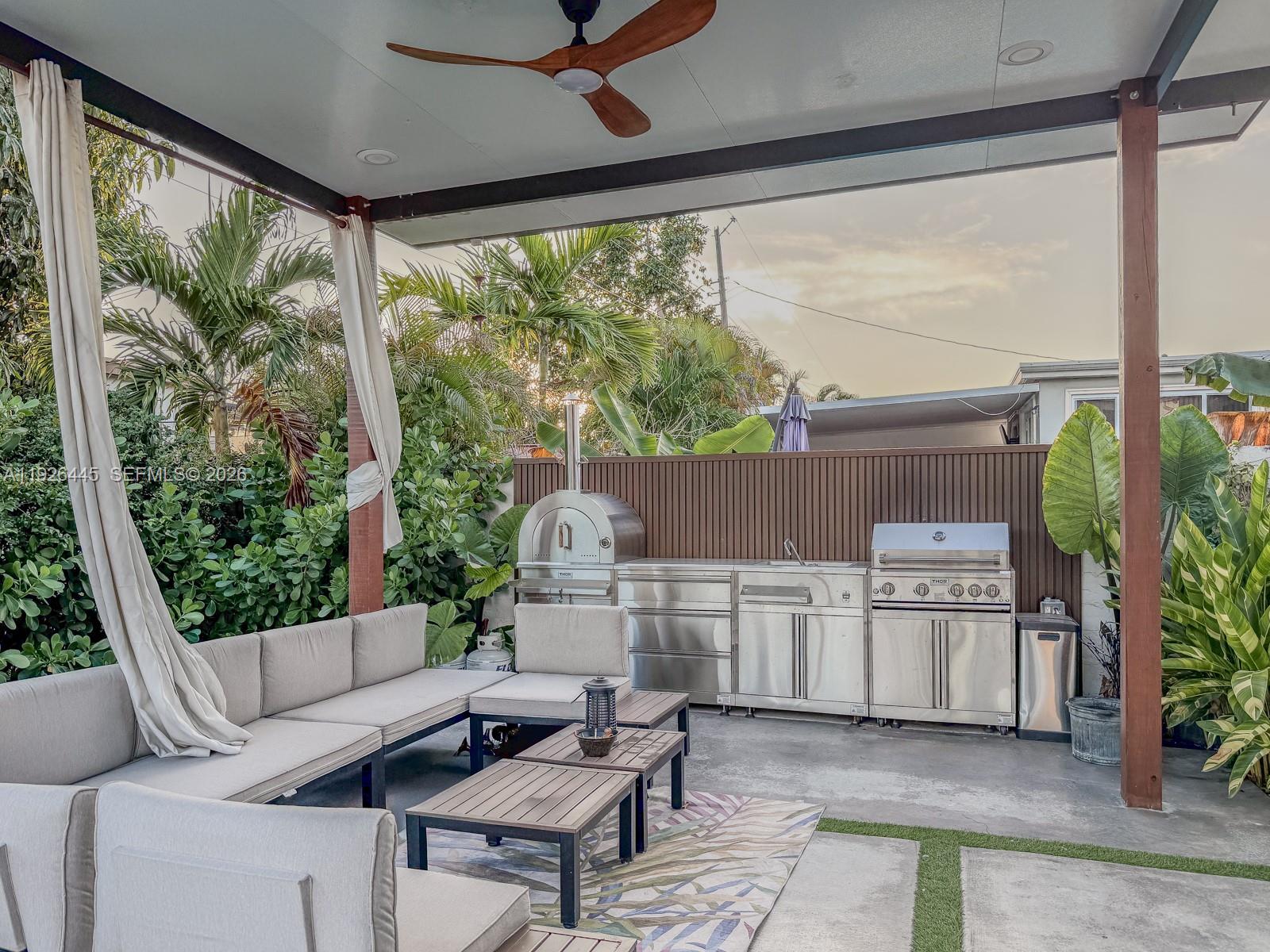7840 Southwest 18th Terrace Miami, FL 33155 - Photo 9 of 28 a outdoor view with a sitting space