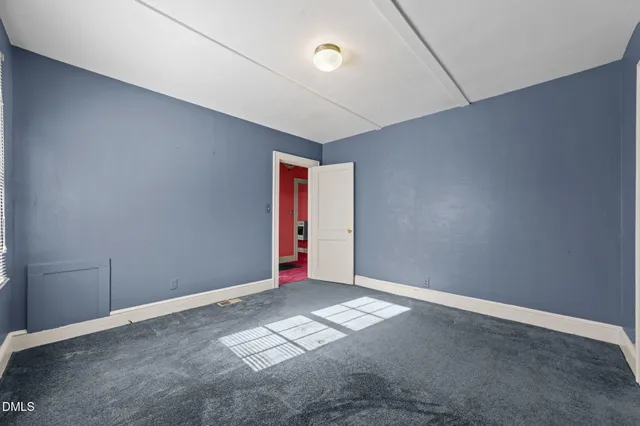 a view of empty room