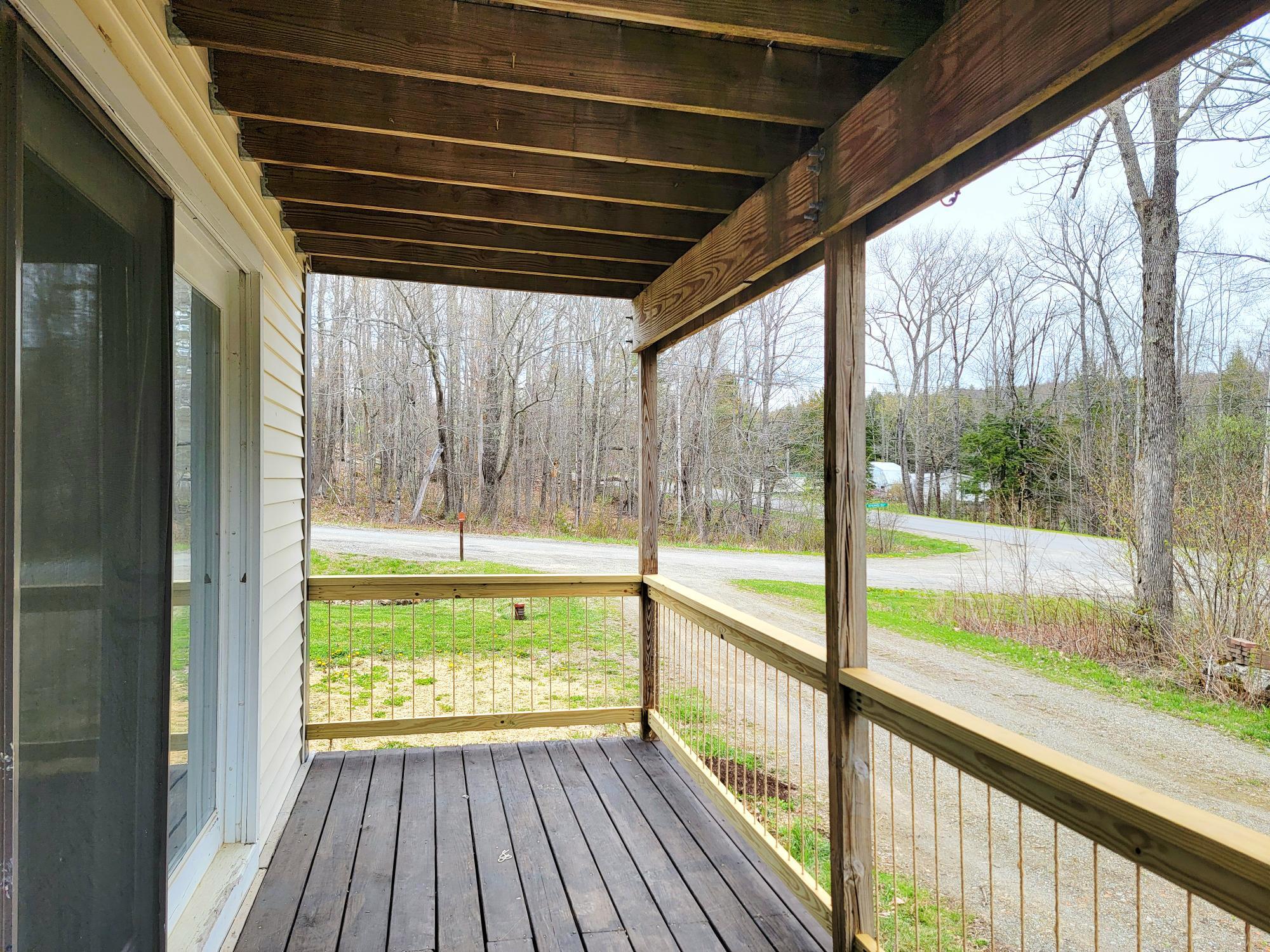 6 Skyscraper Hill Road Brooks, ME 04921 - Photo 3 of 44 Covered Front Porch