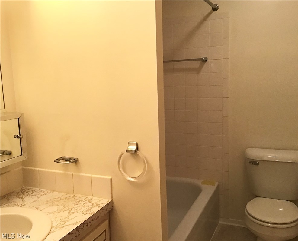 8947 West Ridge Road, Unit C Elyria, OH 44035 - Photo 18 of 27 Main bath with shower over tub.