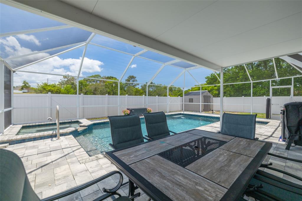 7242 Landmark Drive Spring Hill, FL 34606 - Photo 23 of 45 a view of an outdoor sitting area with furniture