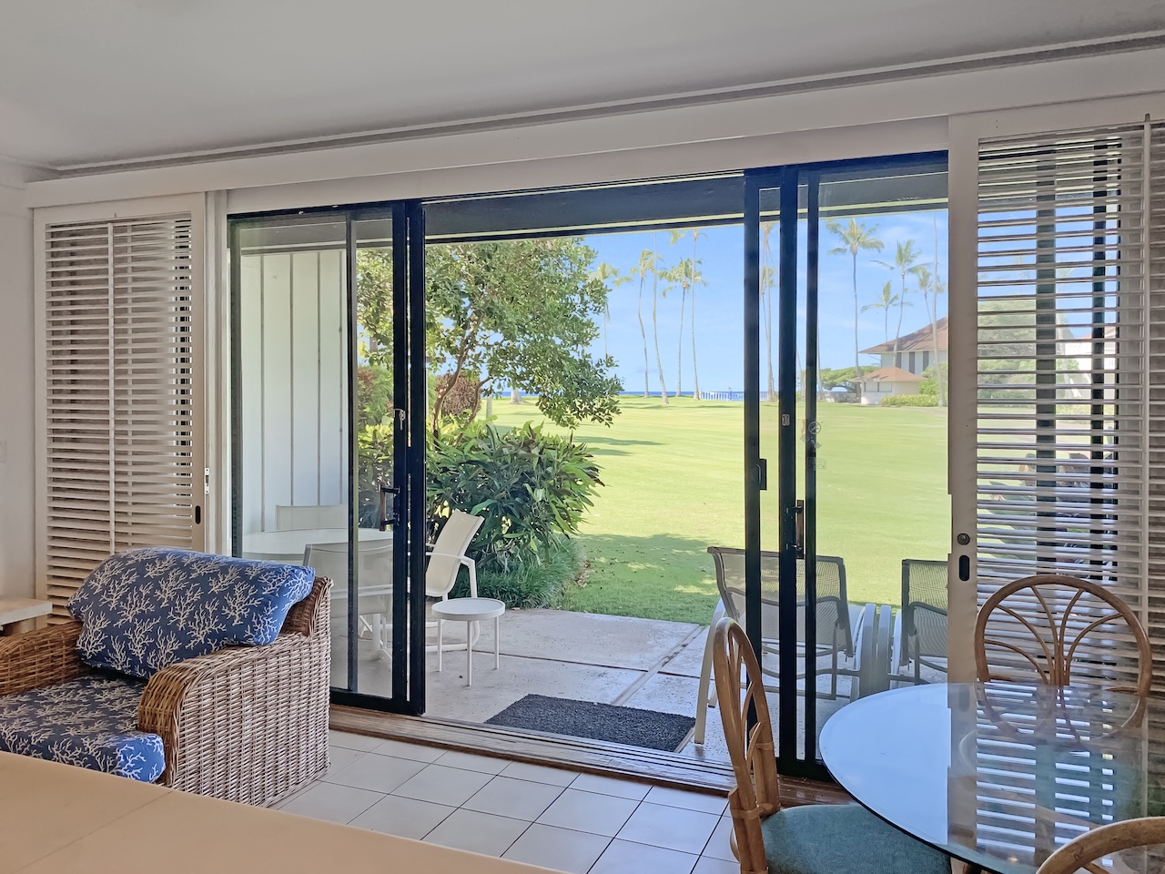 2253 Poipu Road, Unit 28 Koloa, HI 96756 - Photo 7 of 26 a outdoor living space with furniture and a potted plant