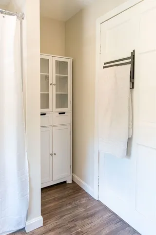 a bathroom with a toilet and a sink