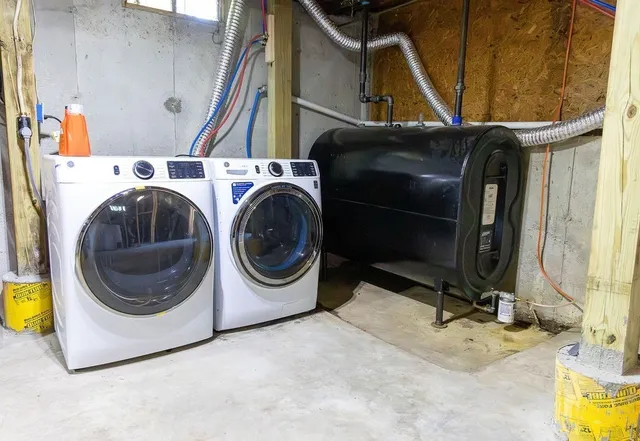 a room with gym equipment