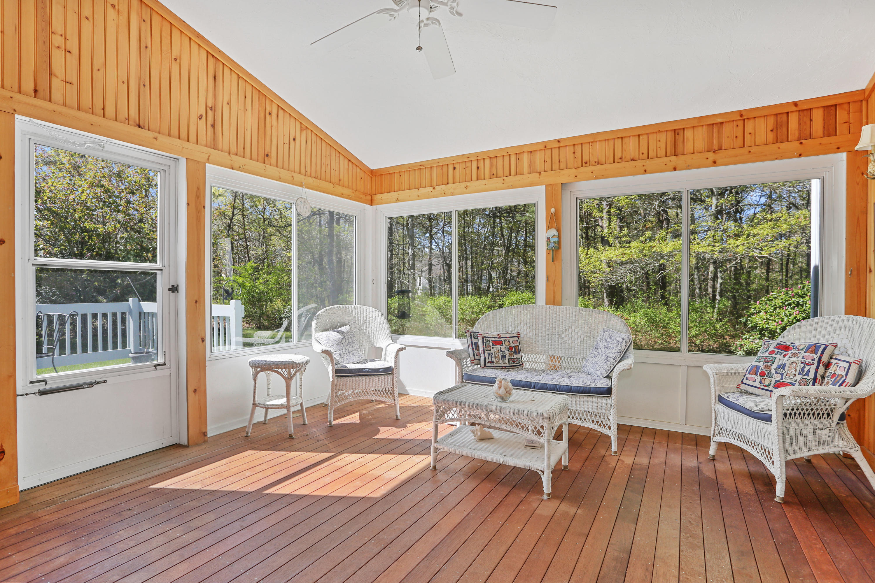 18 Grant Breen Road Mashpee, MA 02649 - Photo 11 of 45 Sun room to deck & rear