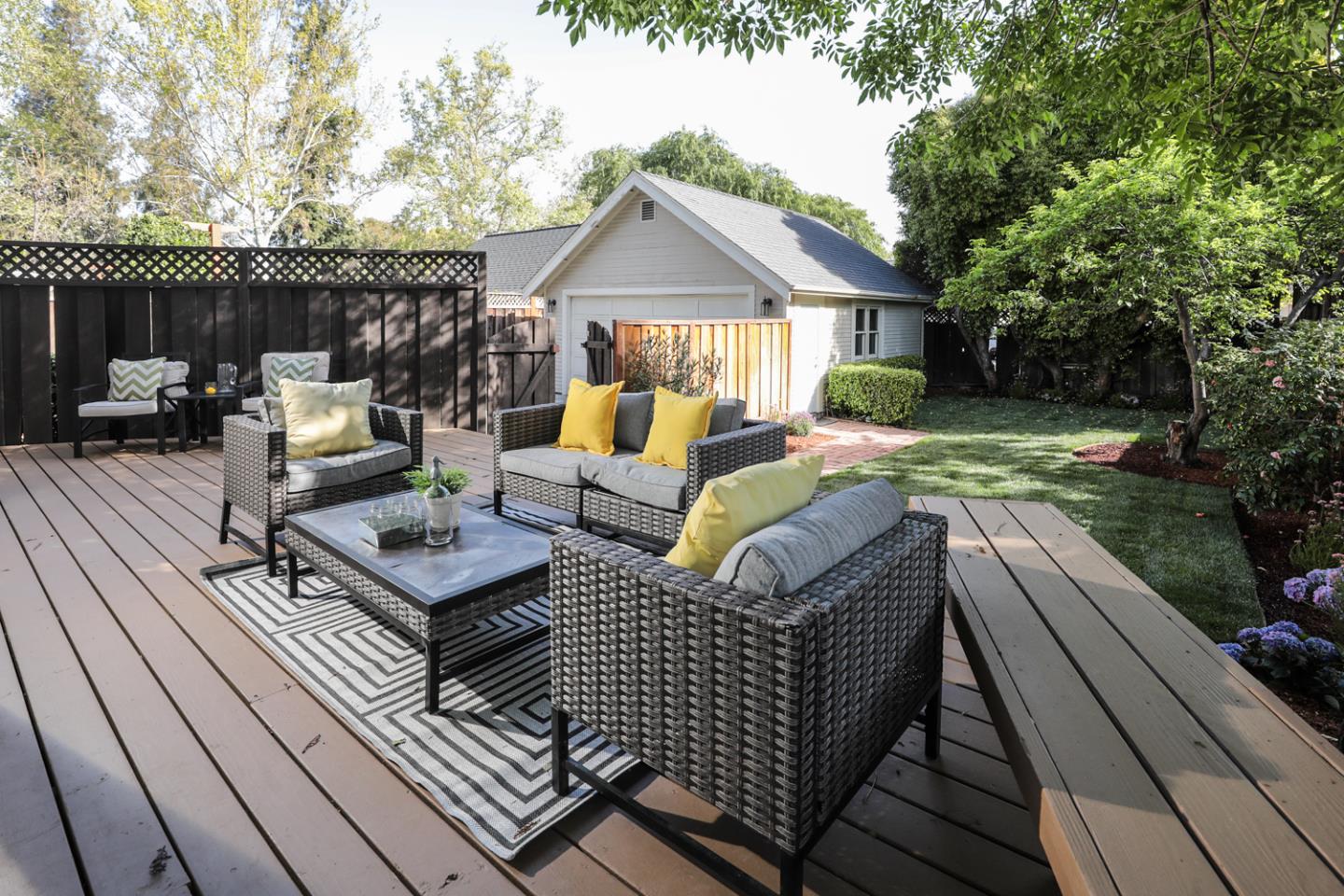 694 Morse Street San Jose, CA 95126 - Photo 34 of 38 a view of a patio on the roof deck
