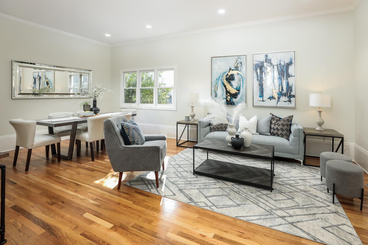 694 Morse Street San Jose, CA 95126 - Photo 5 of 38 a living room with furniture and a table