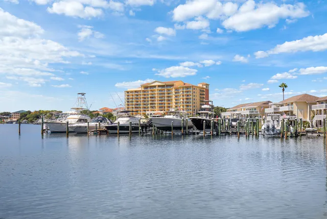 a view of a lake with a house