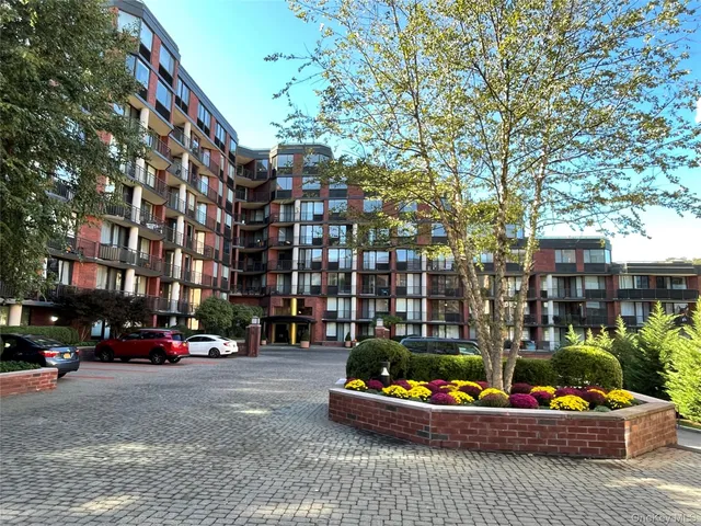 a cars parked in front of a building