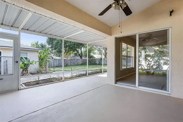 a view of a room with closet and racks