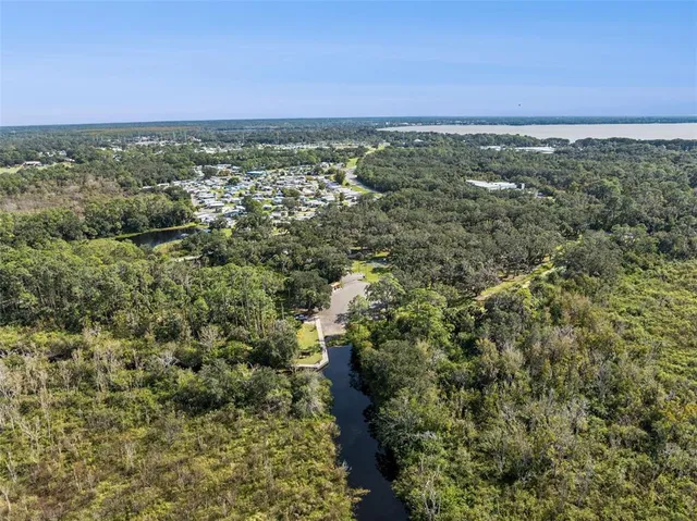 a view of field with trees