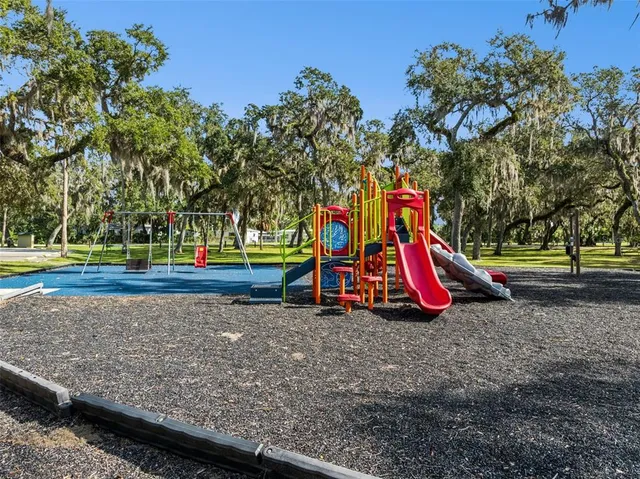 a view of a lake with a city
