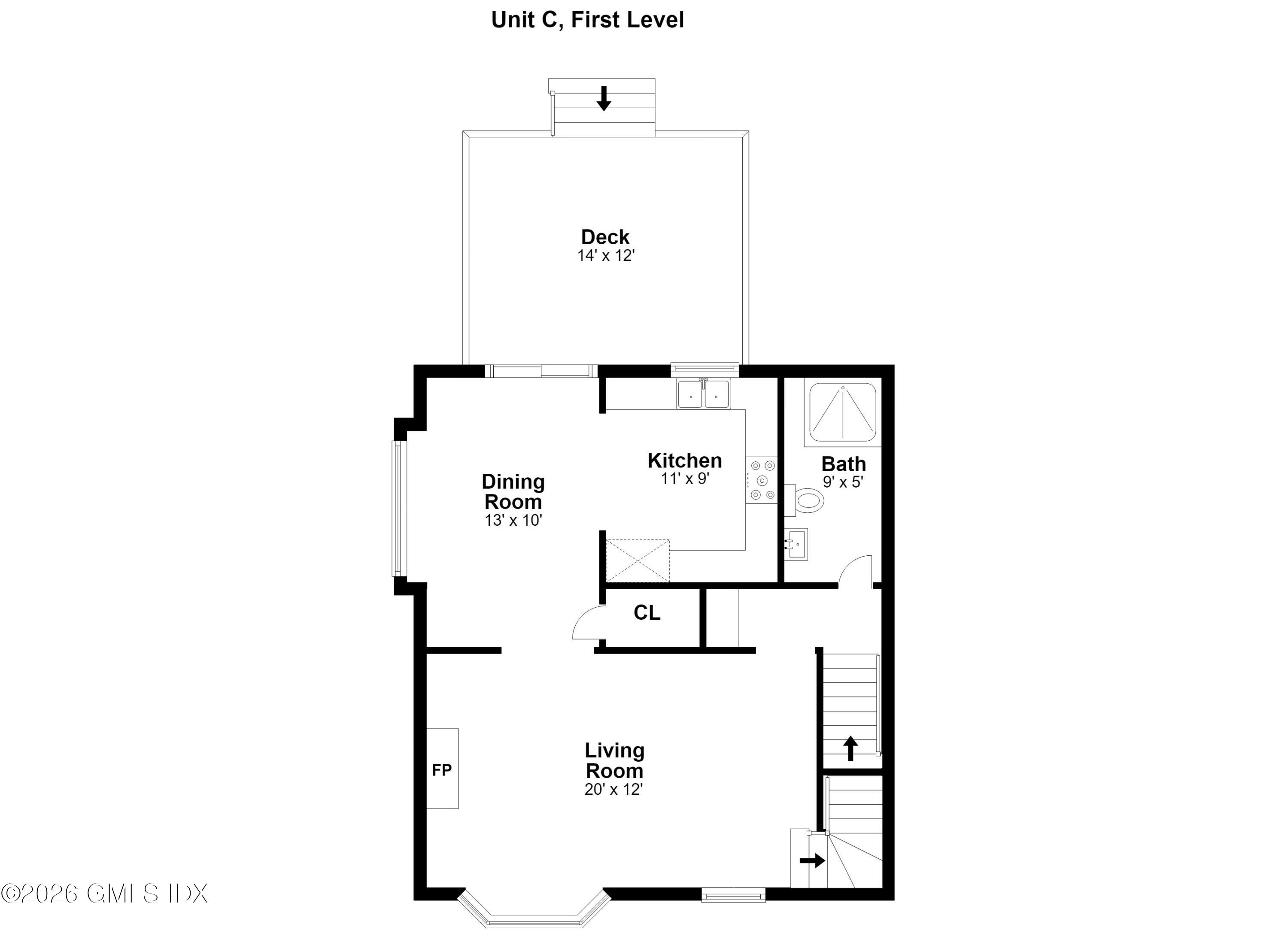 70 Ritch Avenue, Unit C Greenwich, CT 06830 - Photo 33 of 34 2-70 Ritch Ave Unit C, First Level, Gree