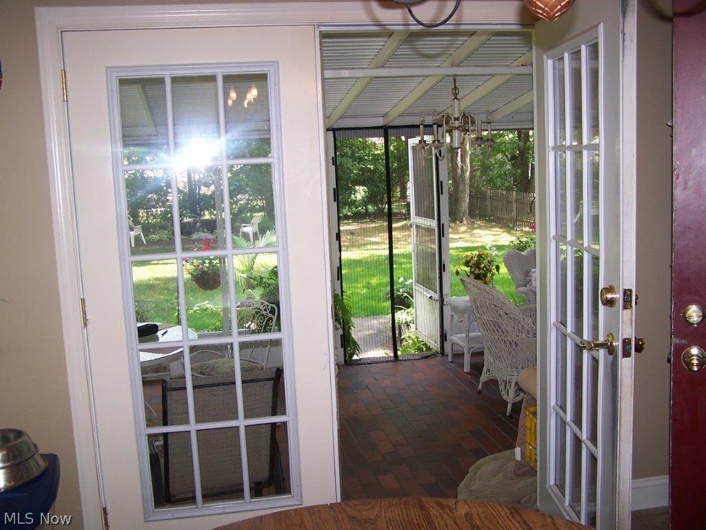 231 Southview Road Canfield, OH 44406 - Photo 20 of 25 French doors leading to lovely screened porch