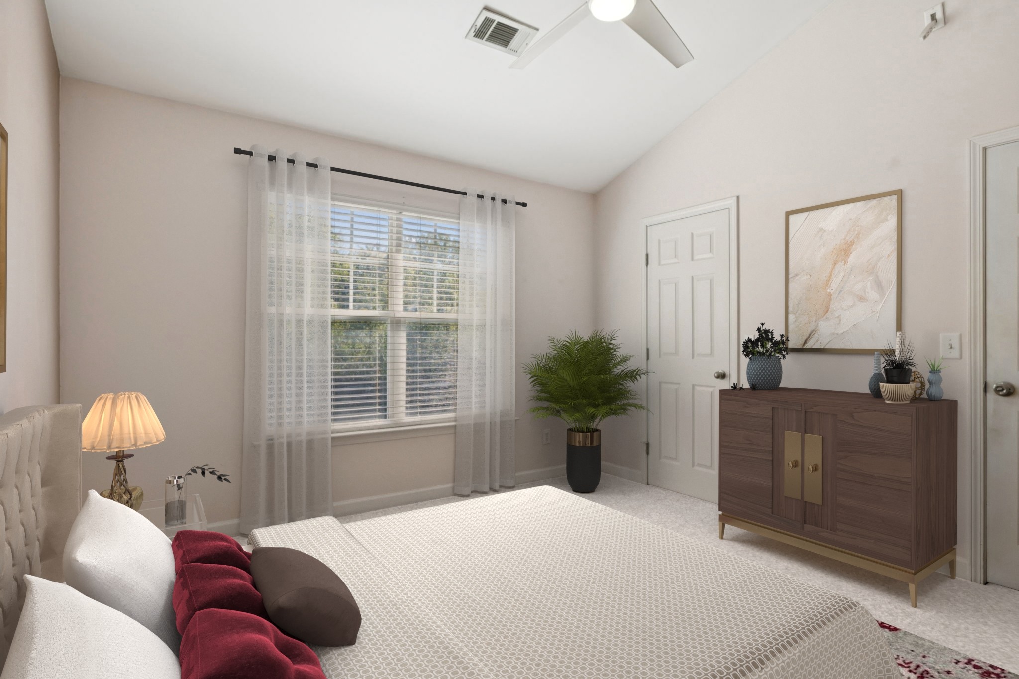 1832 Lincoya Bay Drive Nashville, TN 37214 - Photo 13 of 33 a bedroom with a bed and a window