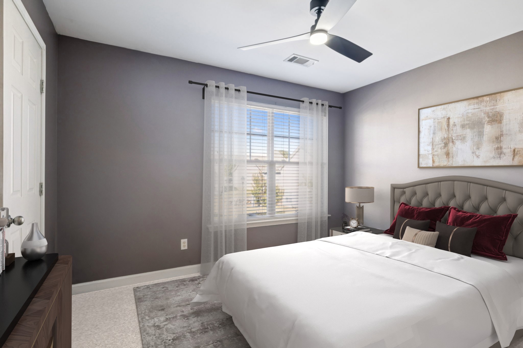 1832 Lincoya Bay Drive Nashville, TN 37214 - Photo 14 of 33 a bedroom with a large bed and a window