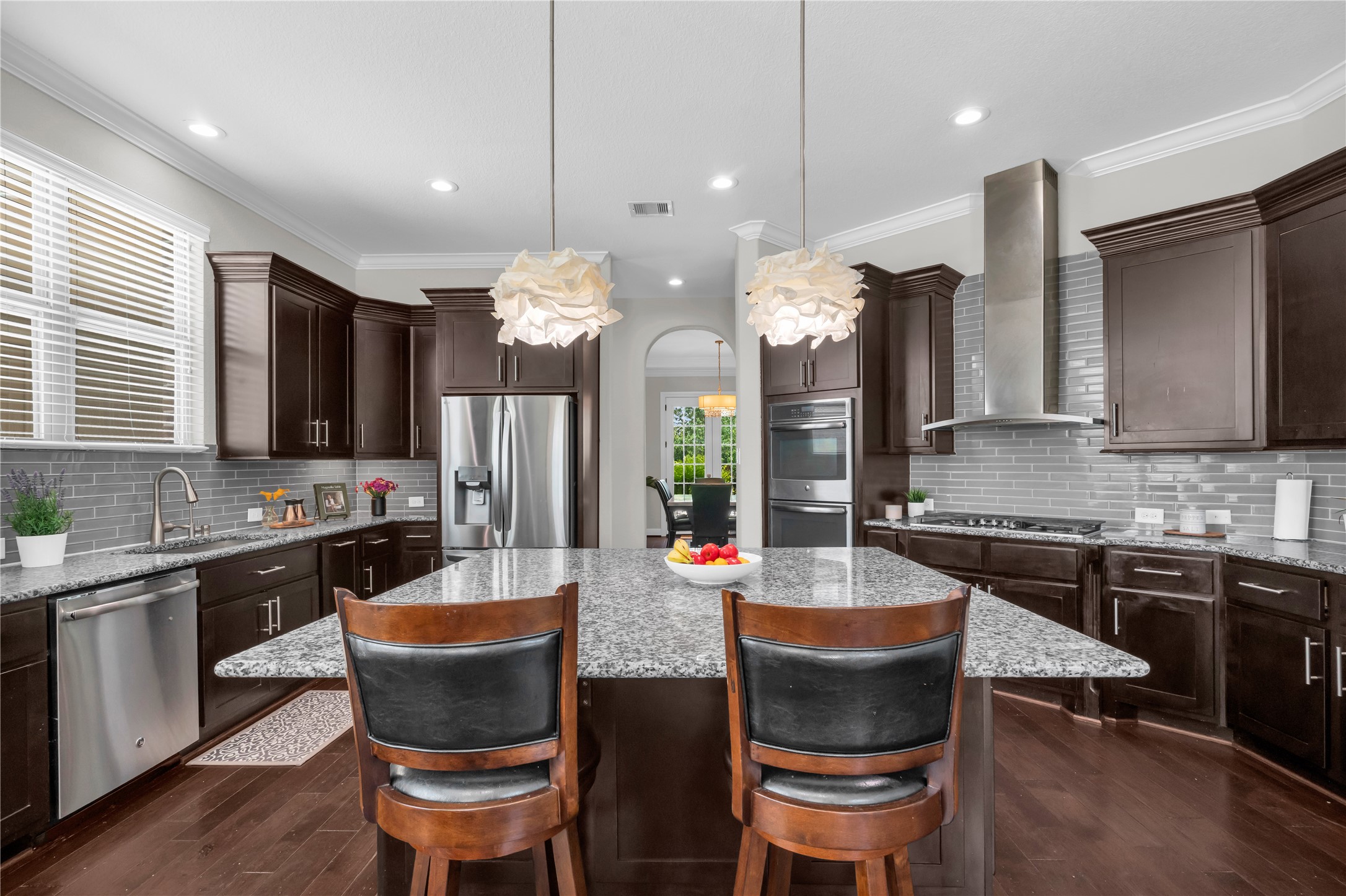 9842 Kirkstone Terrace Drive Spring, TX 77379 - Photo 13 of 34 Massive gourmet kitchen Island