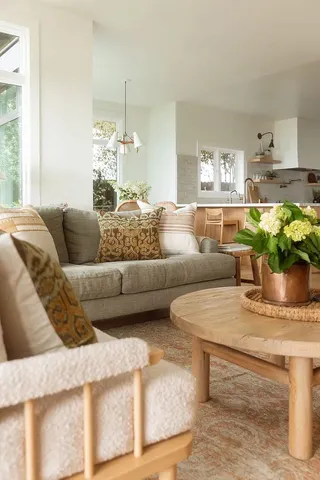 a outdoor space with chairs and a table