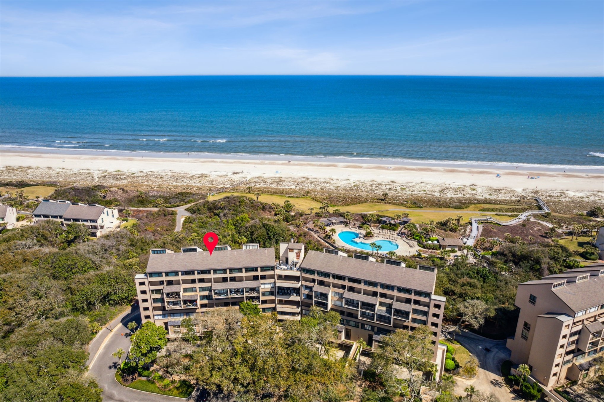 1107 Beach Walker Road, Unit 1107 Fernandina Beach, FL 32034 - Photo 35 of 63 a view of a city with an ocean
