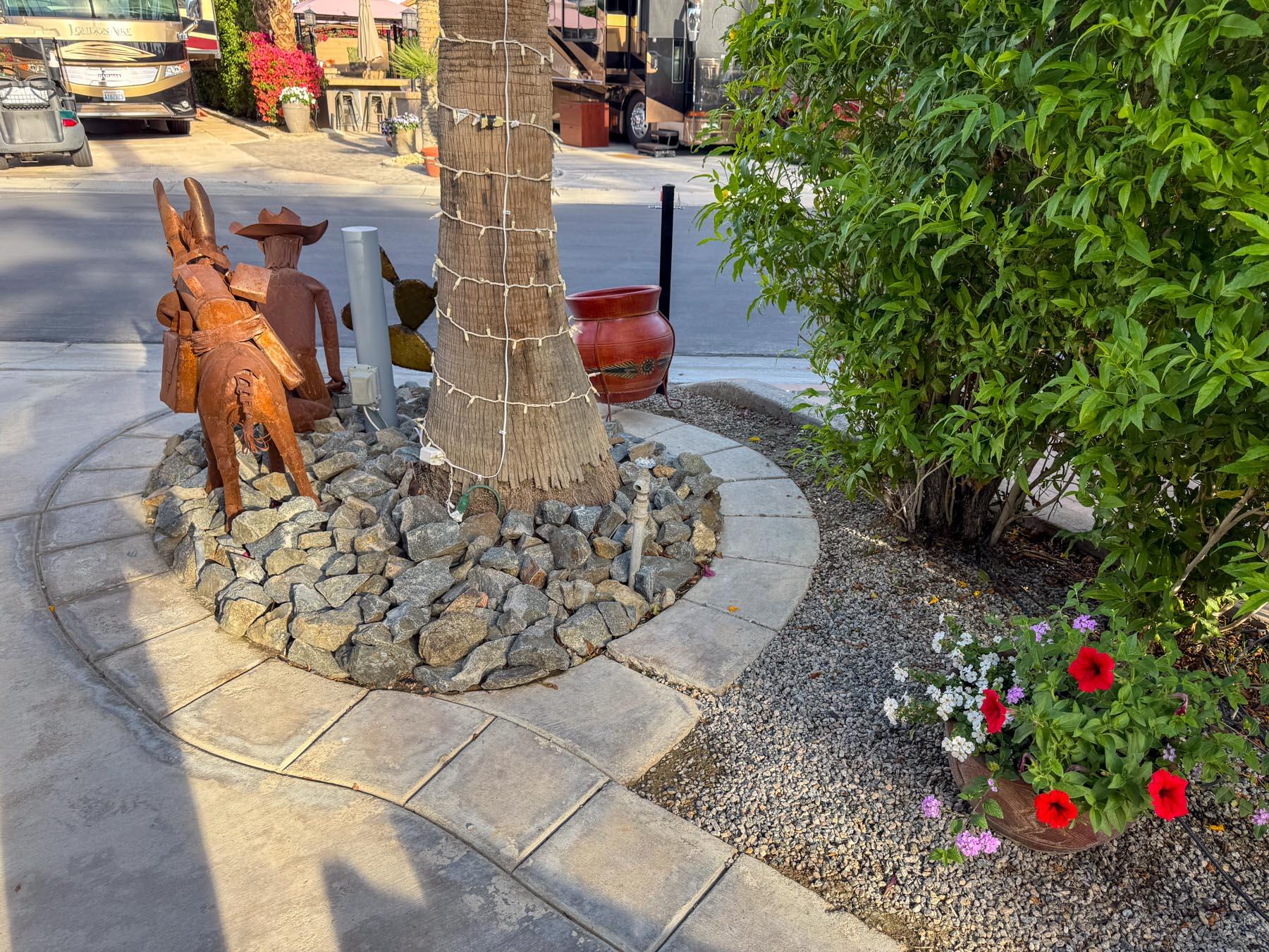 80394 Ave 48, Unit 36 Indio, CA 92201 - Photo 2 of 17 a view of a house with flower pots