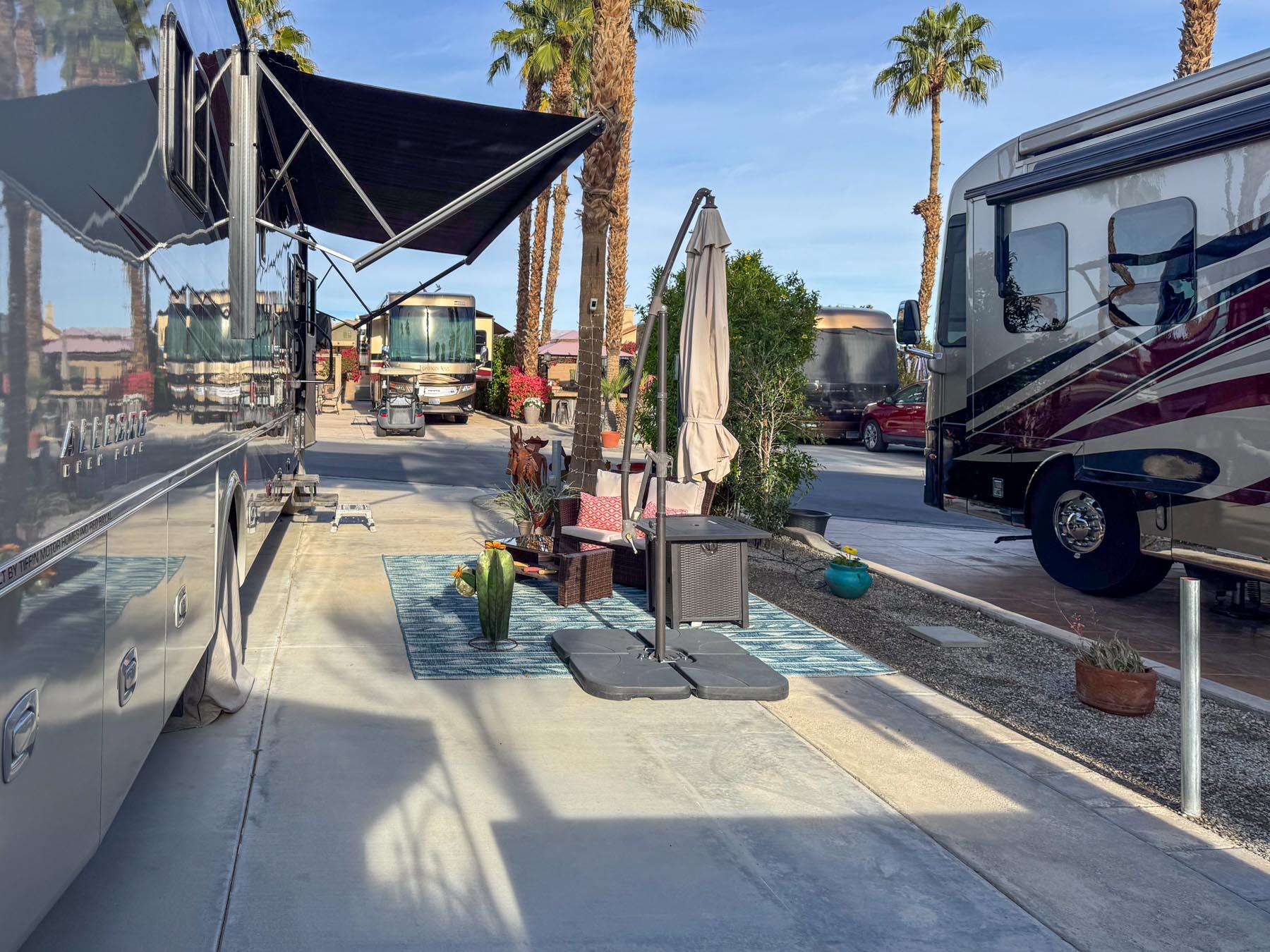 80394 Ave 48, Unit 36 Indio, CA 92201 - Photo 9 of 17 an outdoor space with seating