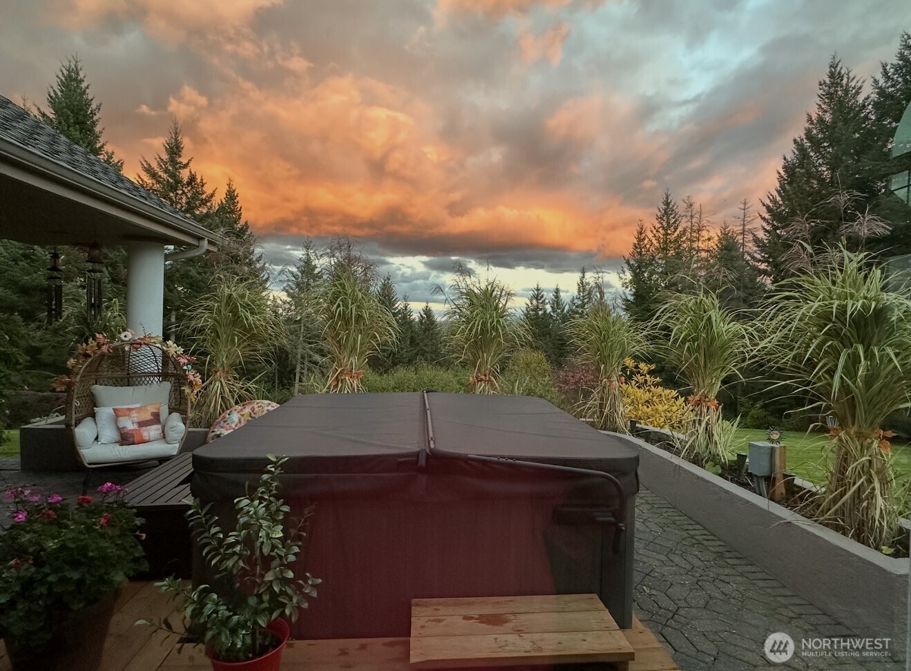 2599 Seminary Hill Road Centralia, WA 98531 - Photo 28 of 40 a view of a patio in backyard