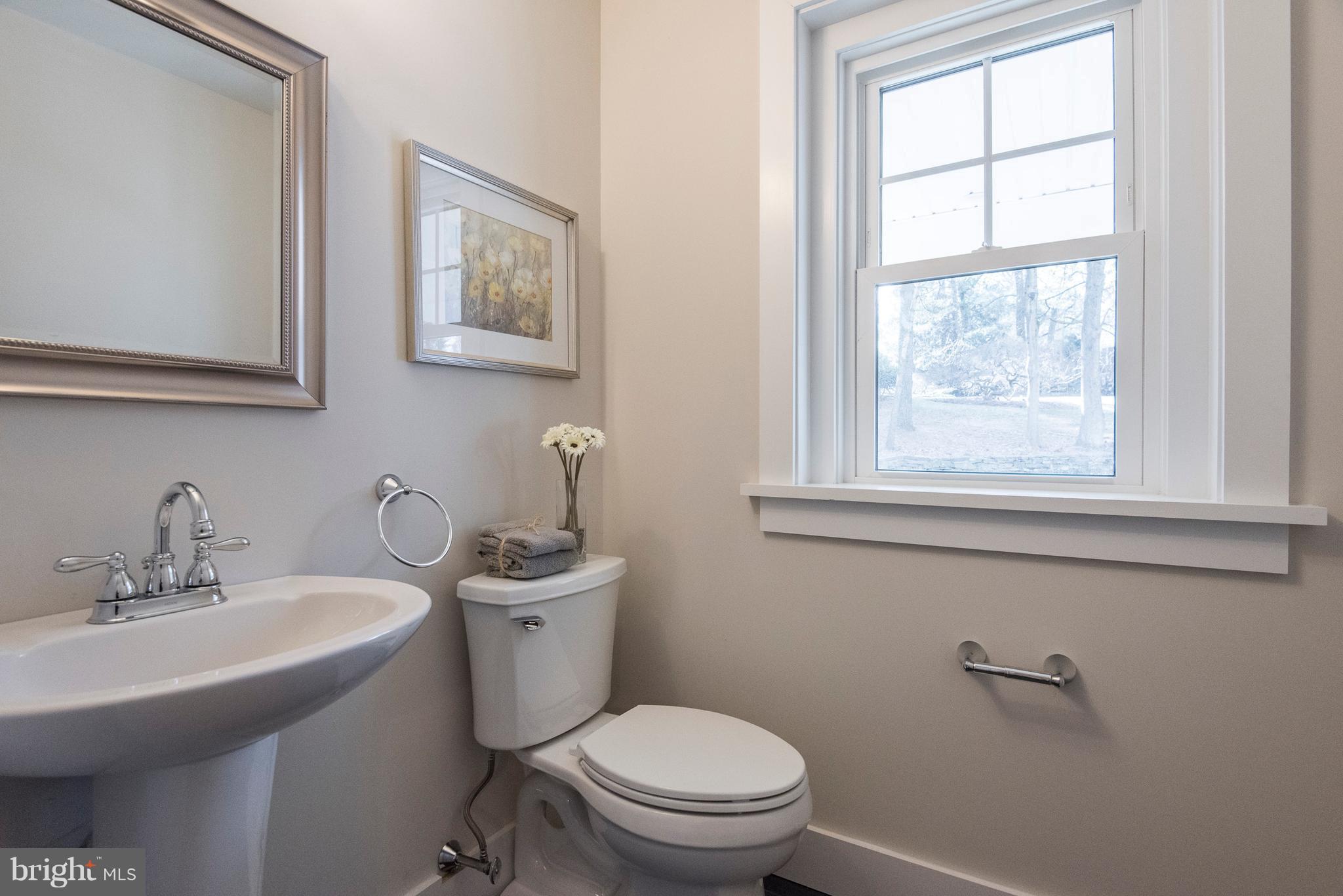 231 Hemlock Road Wynnewood, PA 19096 - Photo 22 of 34 First floor half bathroom