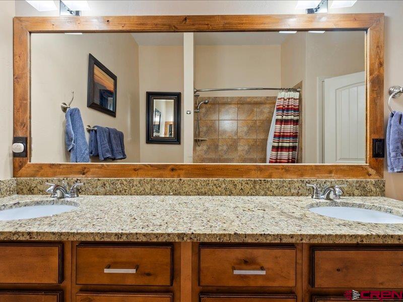 1271 Main Street Ouray, CO 81427 - Photo 25 of 45 a view of a granite countertop cabinets