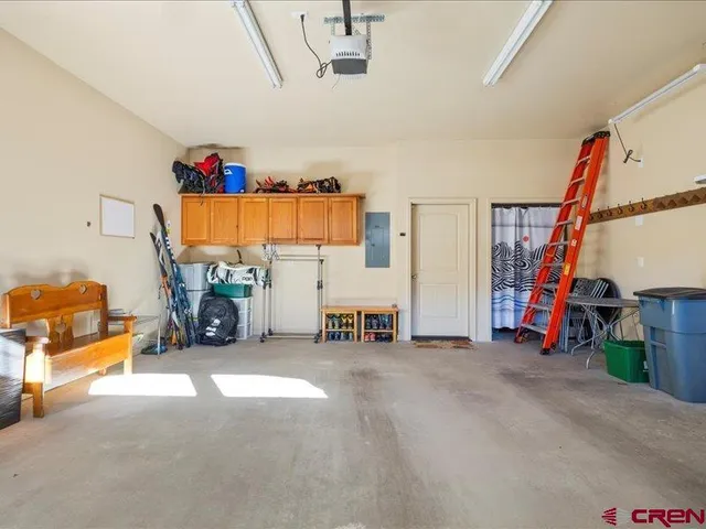 a view of car garage