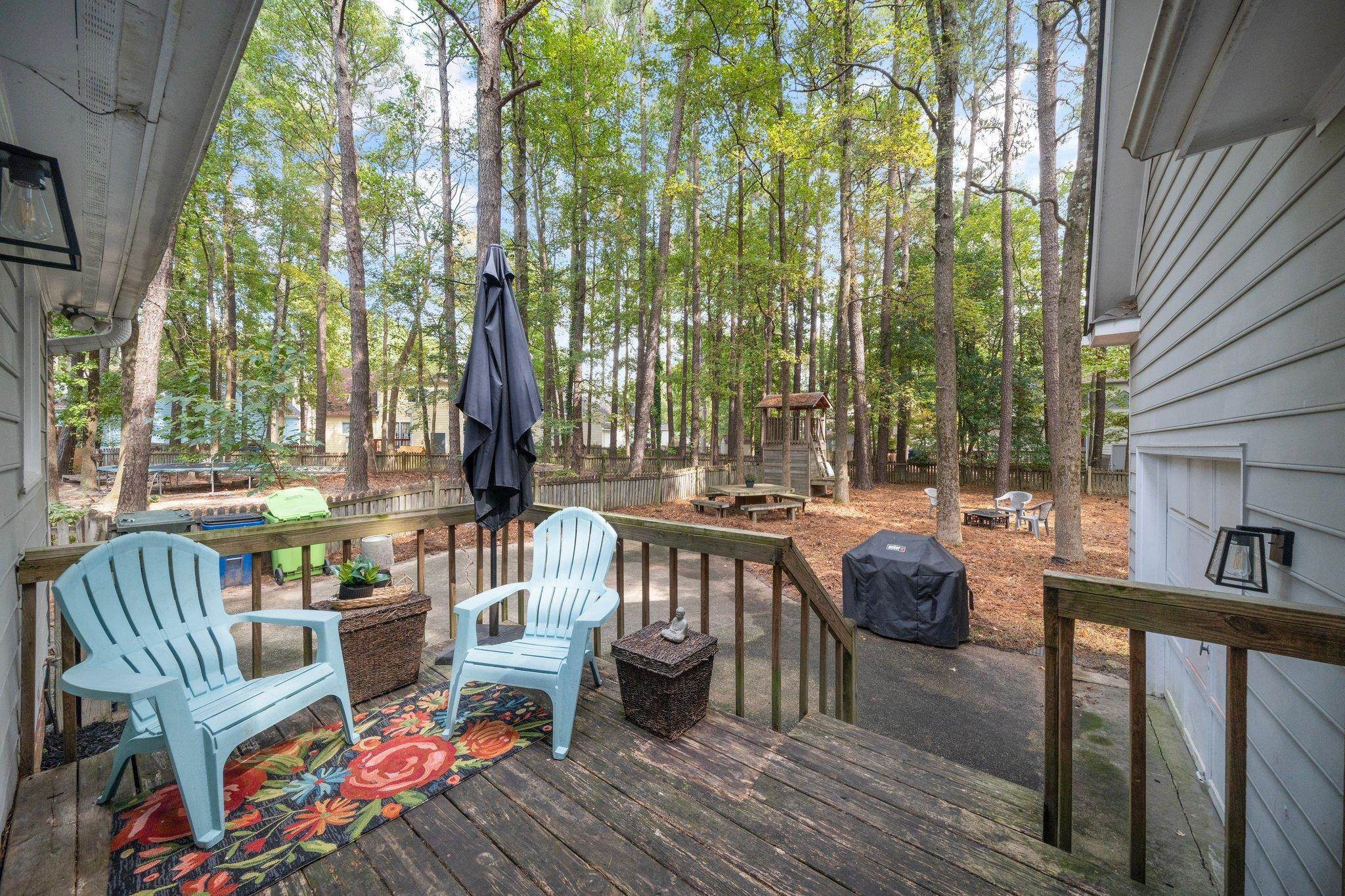4400 Liverpool Lane Raleigh, NC 27604 - Photo 11 of 34 a view of deck with patio