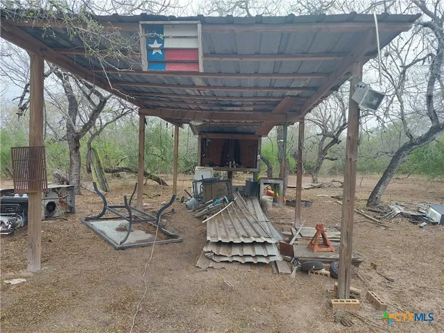 a view of outdoor space with seating