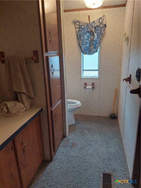 22159 Private Road 1080 Mathis, TX 78368 - Photo 8 of 12 a bathroom with a granite countertop sink toilet and shower