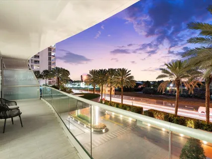 a view of a terrace with outdoor space