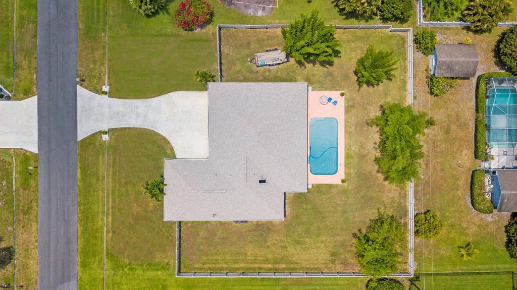2962 Southeast Darien Road Port St. Lucie, FL 34952 - Photo 5 of 33 aerial view of a swimming pool