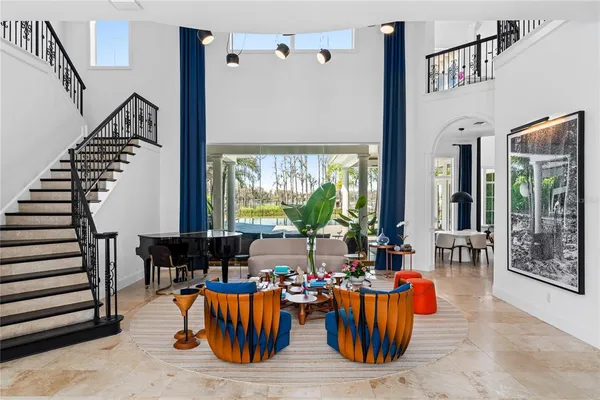 a kitchen with stainless steel appliances a stove and a refrigerator