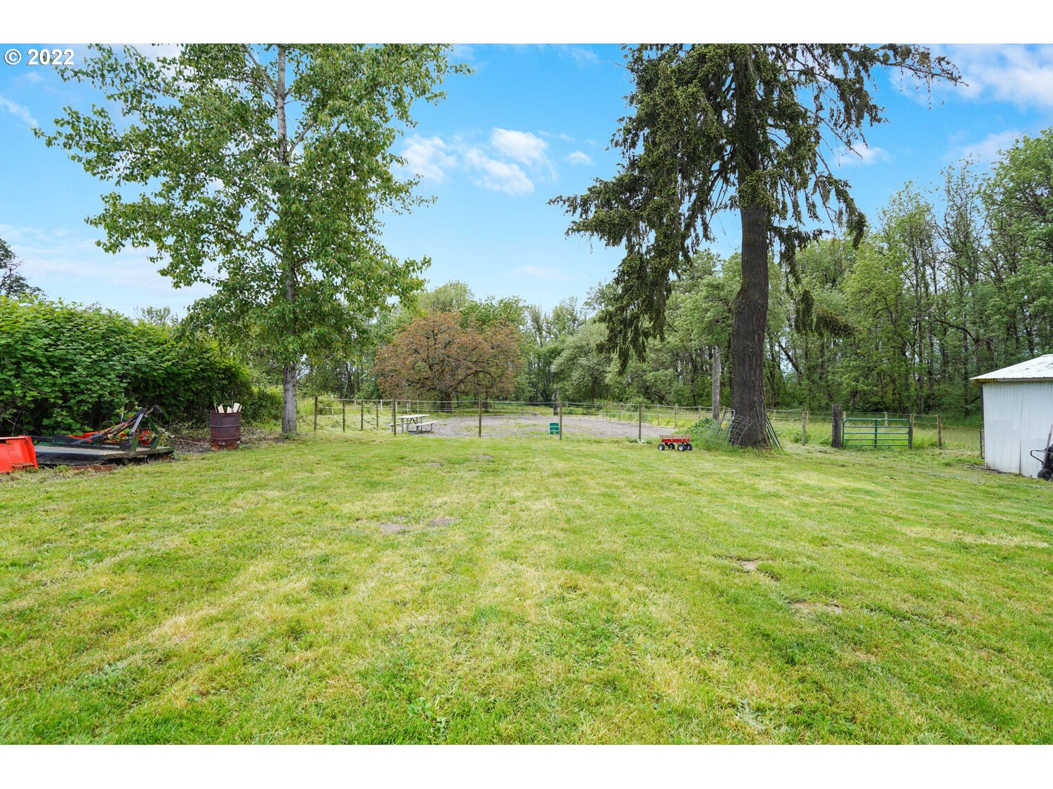 8840 Stapleton Road Independence, OR 97351 - Photo 22 of 26 a view of outdoor space with deck and yard