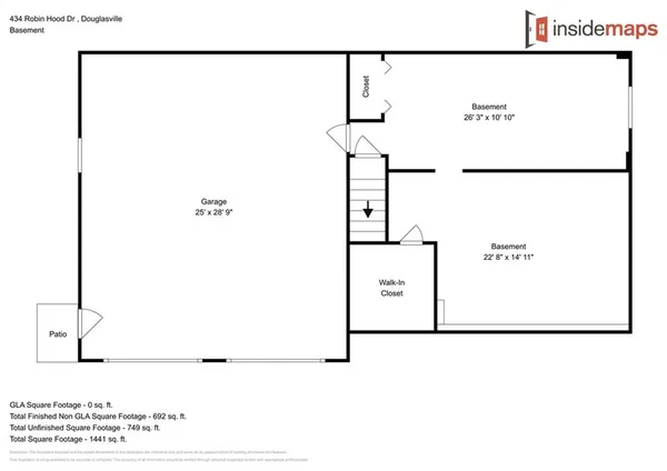 $1,940 | 434 Robin Hood Drive, Douglasville, GA 30134