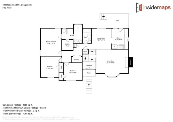 $1,940 | 434 Robin Hood Drive, Douglasville, GA 30134