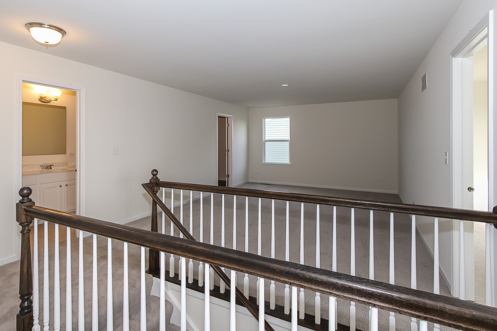 1309 Endicott Road South Elgin, IL 60177 - Photo 17 of 29 a view of wooden staircase with a window