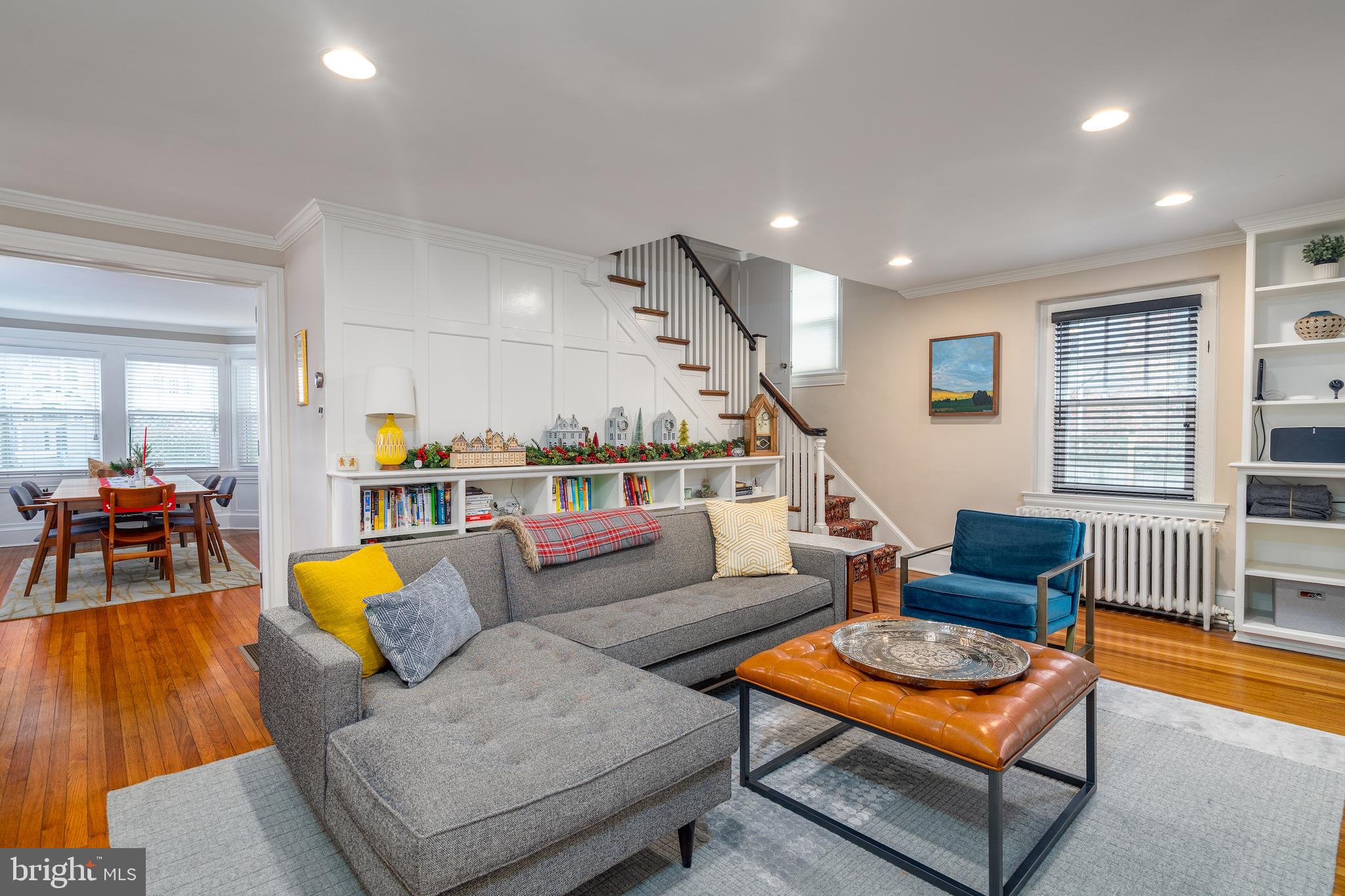 676 Glenmary Road Wayne, PA 19087 - Photo 4 of 38 a living room with furniture and wooden floor