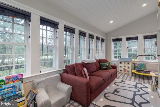 676 Glenmary Road Wayne, PA 19087 - Photo 6 of 38 a living room with furniture and a floor to ceiling window