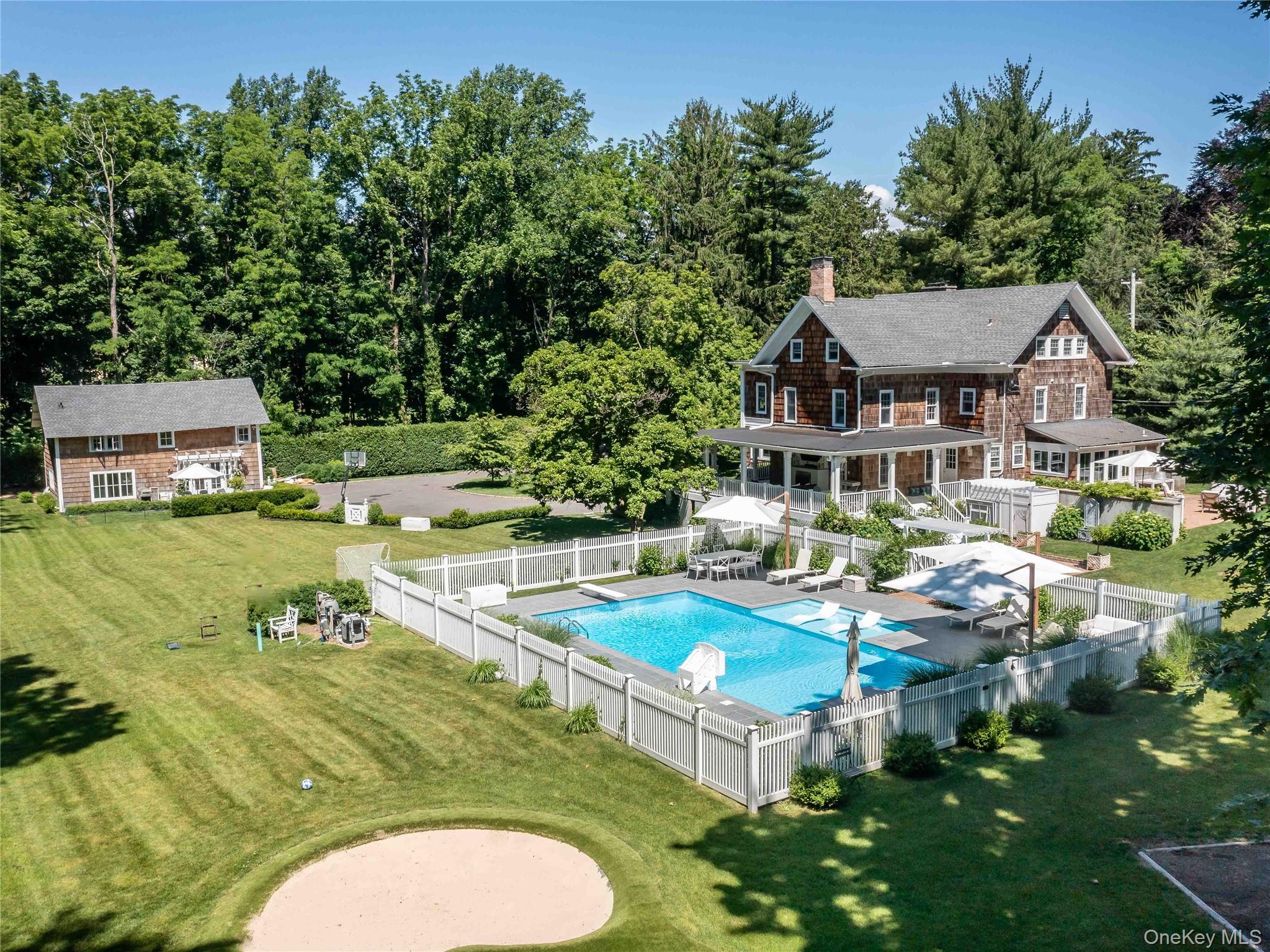 245 Lattingtown Road Locust Valley, NY 11560 - Photo 29 of 30 Backyard & Pool