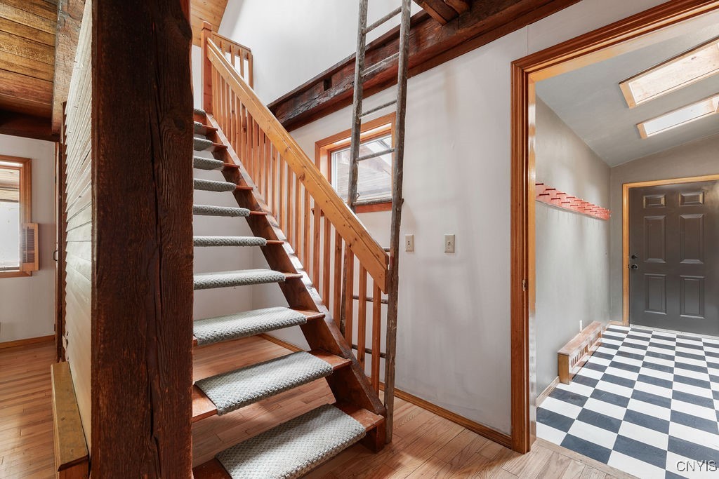 1826 Cardner Road Fabius, NY 13122 - Photo 22 of 50 Stairway to 2nd floor