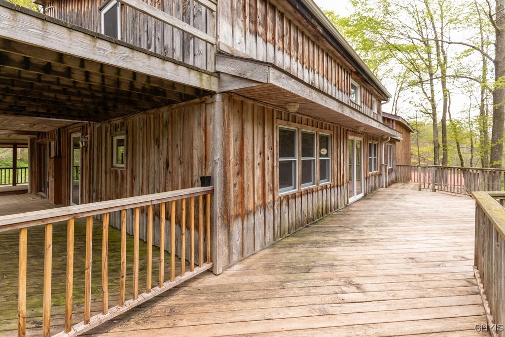 1826 Cardner Road Fabius, NY 13122 - Photo 36 of 50 View of from the lower wrap-around deck along the