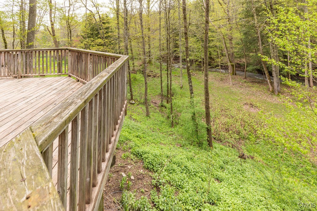1826 Cardner Road Fabius, NY 13122 - Photo 37 of 50 Deck off kitchen - view (and SOUNDS) of Limestone