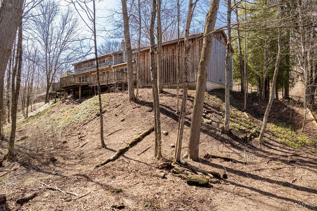 1826 Cardner Road Fabius, NY 13122 - Photo 42 of 50 View of the back of the house and garage from the