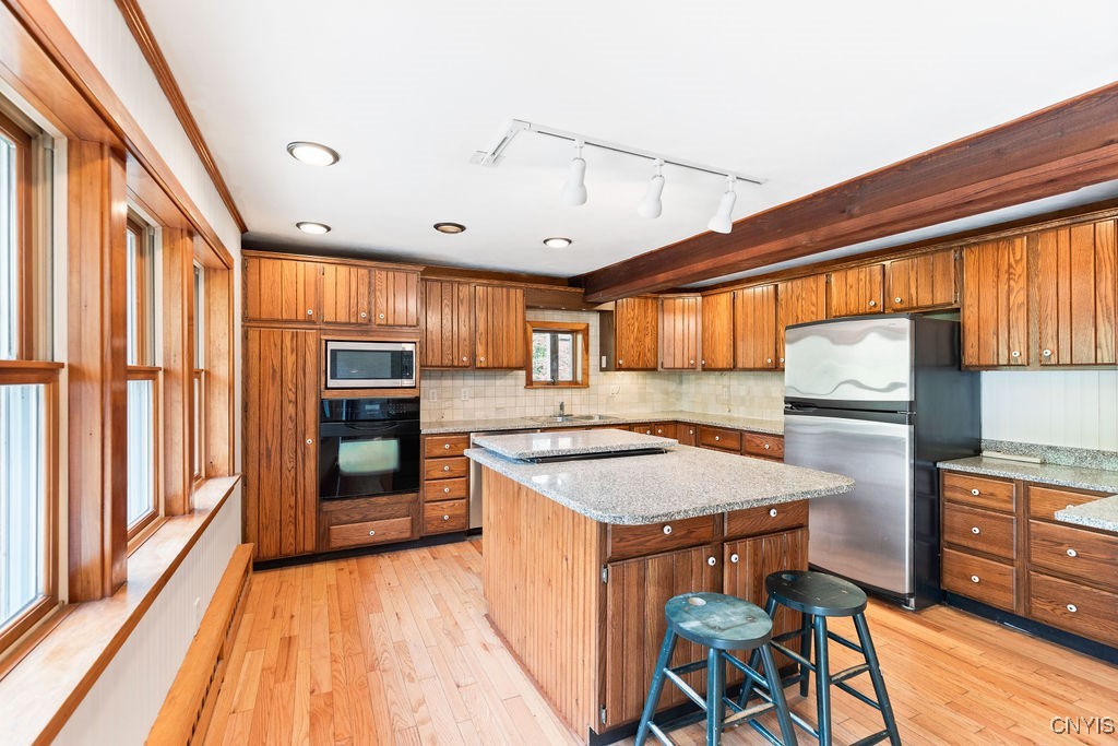 1826 Cardner Road Fabius, NY 13122 - Photo 8 of 50 The kitchen runs across the back of the house w/wo